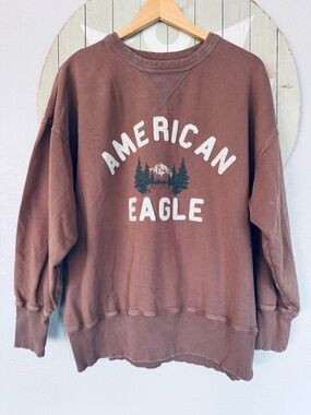 AERIE small oversized crewneck sweatshirt